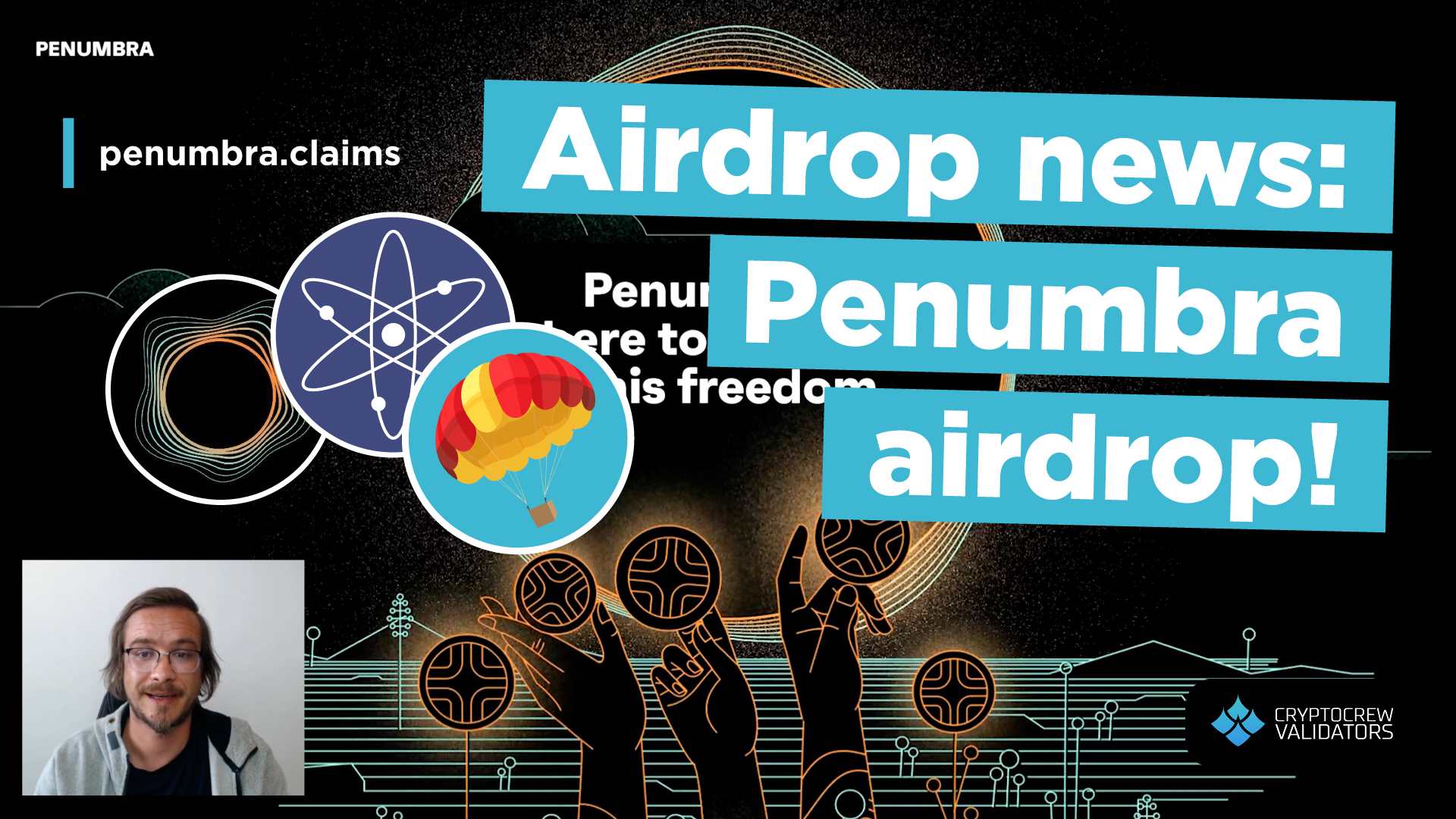 Airdrop News: Penumbra Airdrop! How to claim your penumbra airdrop and stake!