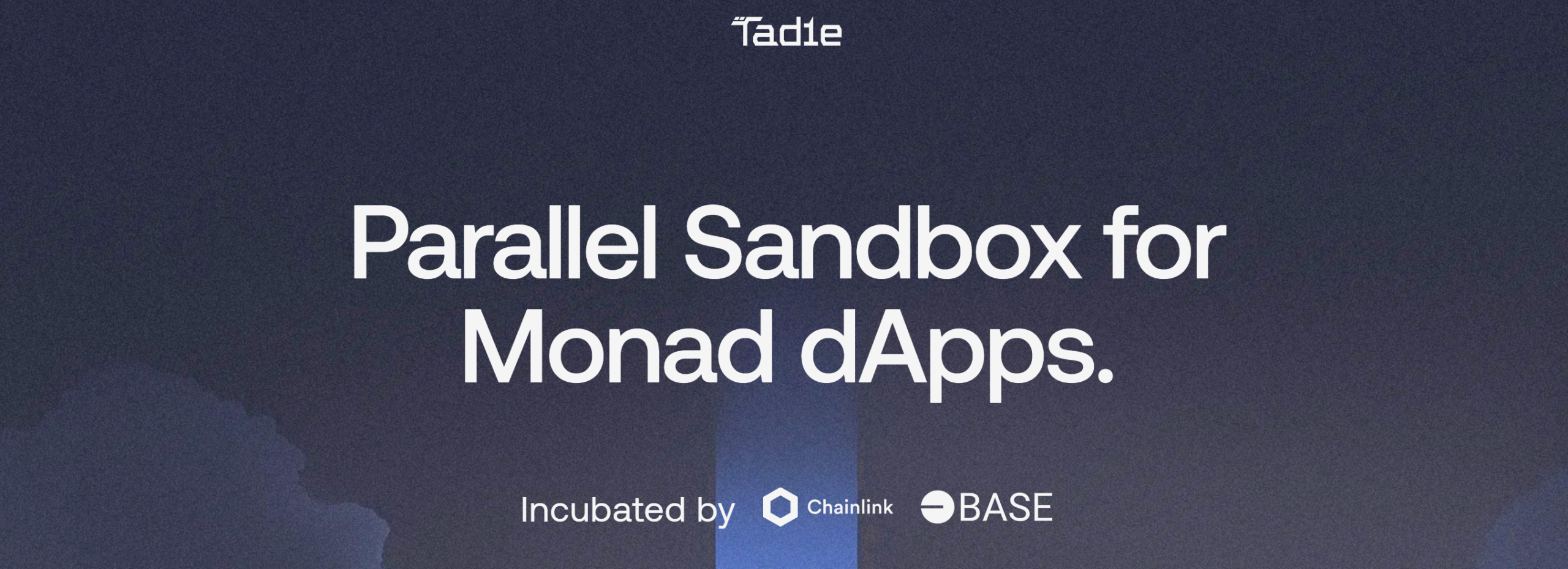 Monad Starter Kit - Tadle Landing Page