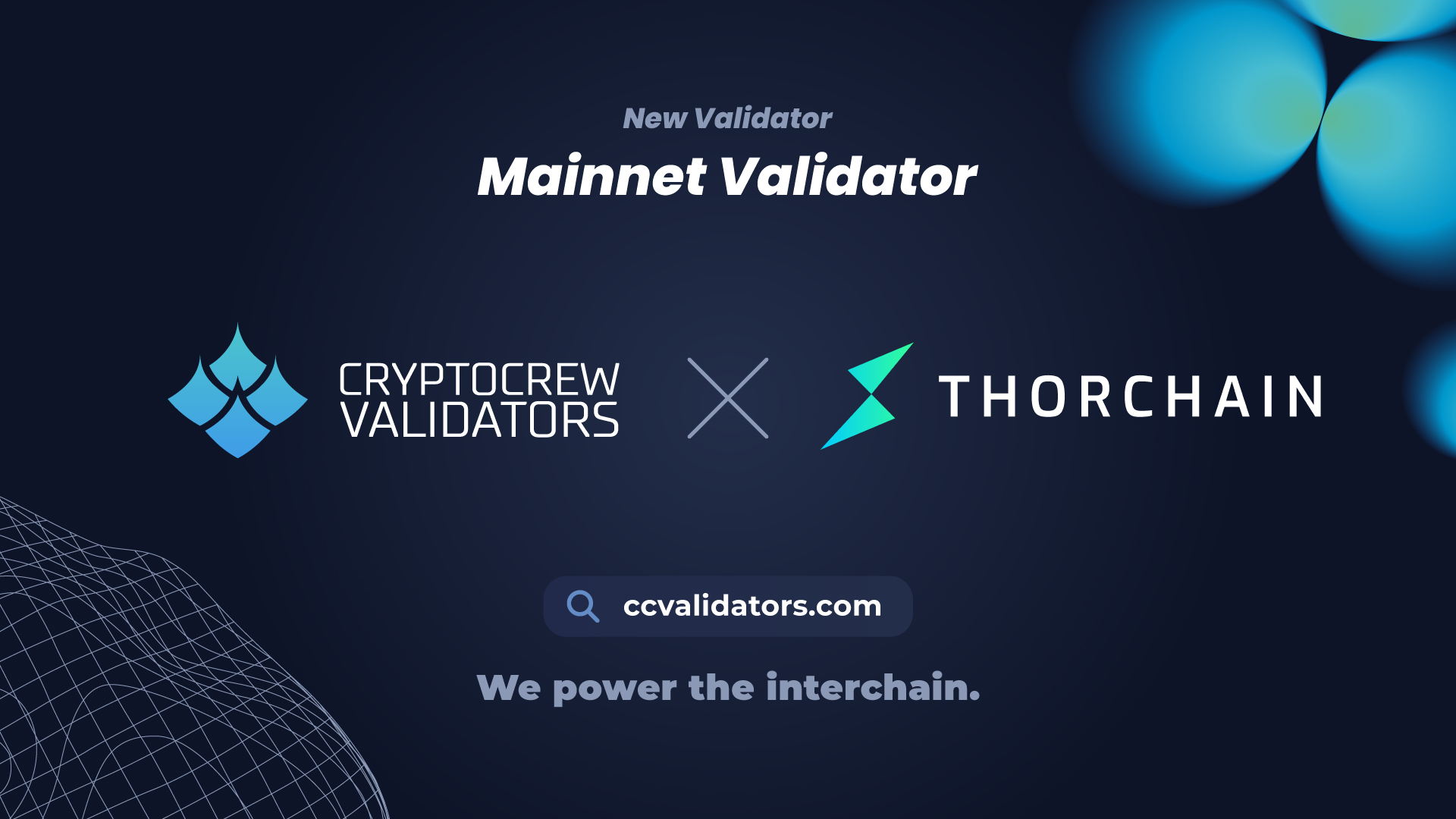 By offering your Bond as a Bond Provider, you can directly fund CryptoCrew IBC Relayer Operations on THORChain.
